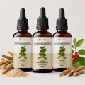 Zestaw „Ashwagandha Trio” – równowaga, odporność na stres i regeneracja | 3×50 ml Biolive Drops