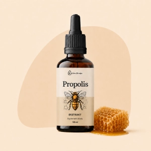 Propolis ekstrakt bezalkoholowy krople 50 ml Biolive Drops
