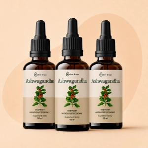 Zestaw „Ashwagandha Trio” – równowaga, odporność na stres i regeneracja | 3×50 ml Biolive Drops