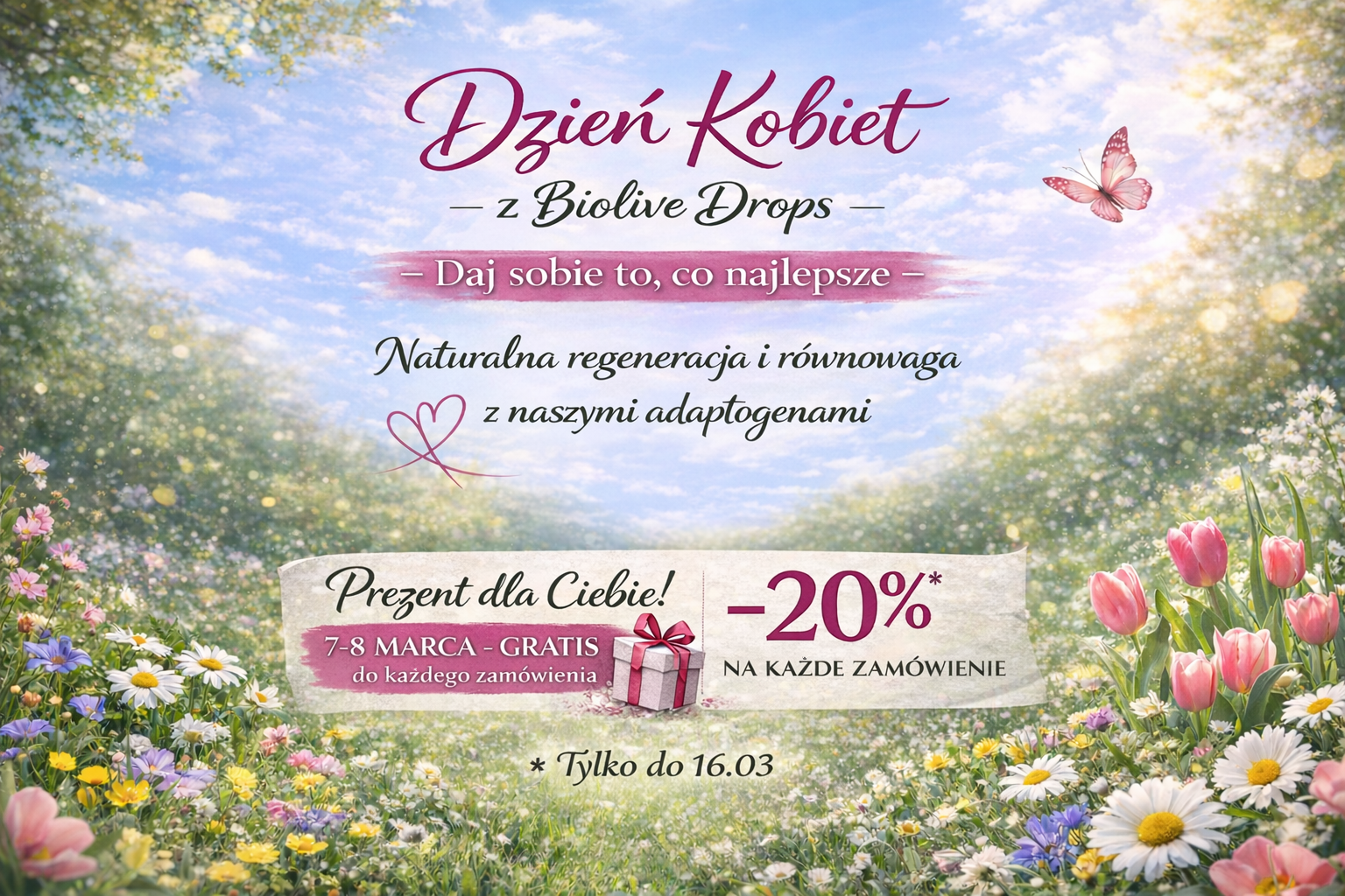 Dzień kobiet z Biolive Drops